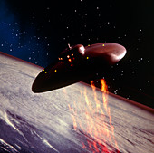 Composite image of an unidentified flying object