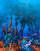 Alien hydrothermal vents