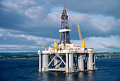 Oil rig platform