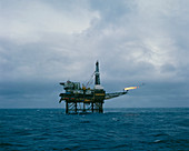 Claymore-A oil production rig,North sea