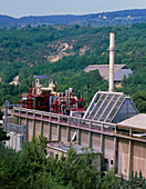 External view of a gasification plant in Italy