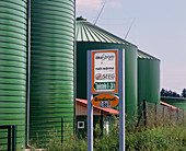 Biodiesel storage tanks