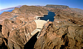 Hoover hydroelectric dam,Colorado River,USA