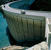 Dam used for hydroelectric power generation