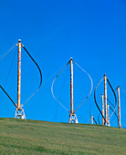 Vertical axis wind generators