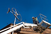 Rooftop wind energy system