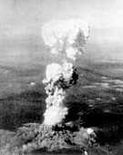 Atomic burst over Hiroshima