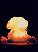 Hydrogen bomb explosion,Bikini Atoll,May 1956