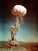 Atomic bomb explosion