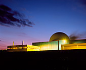 Sizewell 'B' nuclear power station,dusk