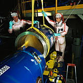 Training nuclear technicians