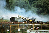 CEGB's collision of a train carrying nuclear waste