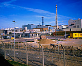 La Hague nuclear fuel reprocessing plant,France