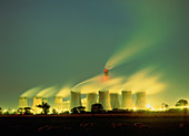 Drax power station in England