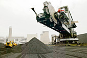 Coal supplies for a power station