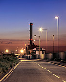 Gas-fired power station