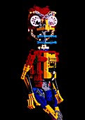 Lego humanoid robot football player