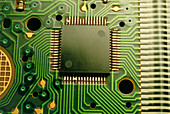 Circuit board with control chip