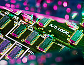 Electronic circuit board from a computer