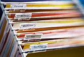 Personal documents in files