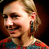 Wearable computer: stress-detecting earring