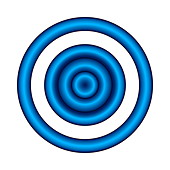 Bullseye illusion