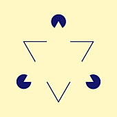 Kanizsa triangle