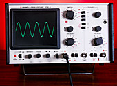 Oscilloscope wave form