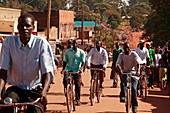 Cyclists,Uganda