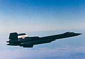 NASA's Lockheed SR-71B 'Blackbird' in flight