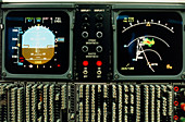 Testing screens from an Airbus cockpit display
