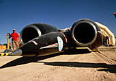 Thrust SSC,the world's first supersonic car