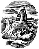 Buoy,engraving