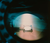 Depositing a thin diamond film on silicon wafer