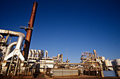 Soy processing plant,Illinois,USA