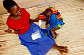 Woman sewing,Uganda