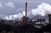 Steel works,Indiana,USA