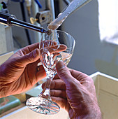 Crystal glassware manufacturing