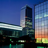 Tower at Canary Wharf,Isle of Dogs,London