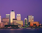 Canary Wharf skyscrapers