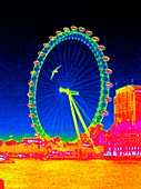 London Eye,thermogram