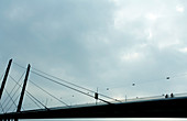 Oberkasseler bridge,Dusseldorf,Germany