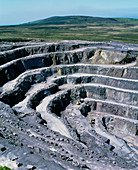Terraces of Penrhyn slate quarry