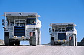 Mining trucks