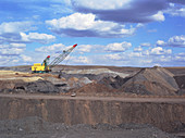 Kayenta open cast coal mine,Arizona