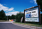 Coal mine entrance