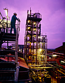 Industrial production of chlorine