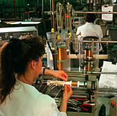 Electrical bobbin manufacture