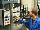 Automated factory machinery