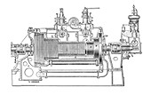 Westinghouse-Parsons steam turbine